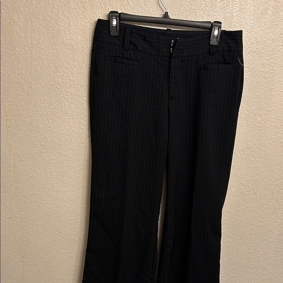 Dockers Pants - Dockers Metro Women Black Pinstripe Dress Trousers Pants Size 6